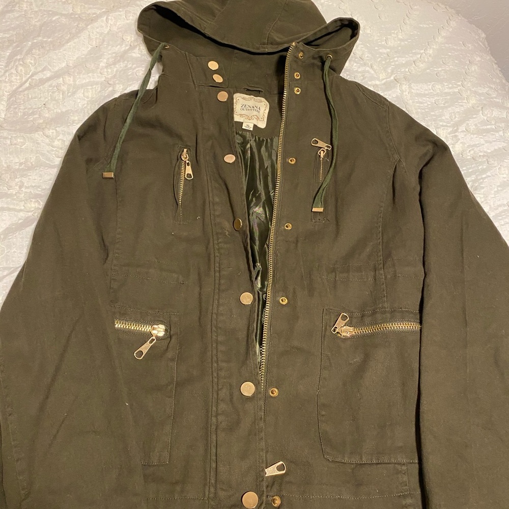 Green Utility Jacket - image 1
